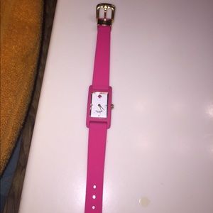 Pink Kate spade watch